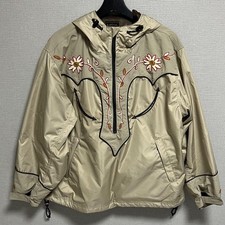 KAPITAL Anorak Jacket Flower Embroidery , Size 1, Unisex