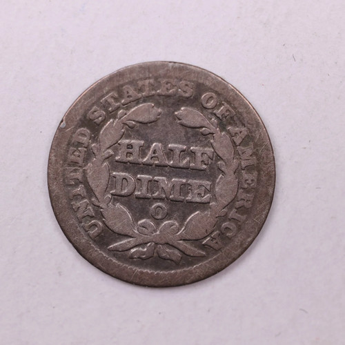 1849-O Seated Liberty Half Dime., VG Coin., Store Sale #18893 - Picture 2 of 2
