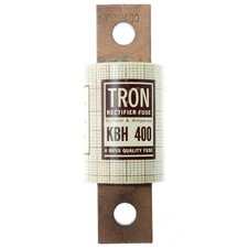 TRON KBH-400 RECTIFIER FUSE, TYPE KBH FUSE, 400-AMP, 500-VOLT