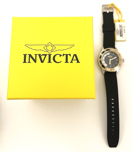 OROLOGIO INVICTA UOMO SPECIALTY ACCIAIO INOX ARGENTO CON CINTURINO SILICONE NERO 34097 - Foto 9 di 10