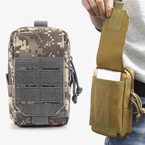 Borsa in vita 1000D Tactical Molle borsa per attrezzi EDC da esterno confezione da caccia militare - Foto 24 di 36
