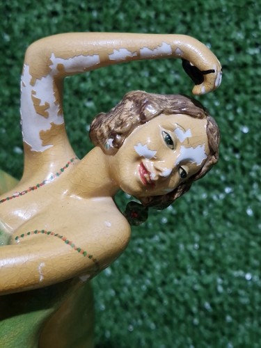 Rare Wade 1930’s Art Deco Cellulose ‘Carmen’ Figurine by Jessie Van Hellan - Picture 9 of 13