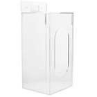 2pcs Acrylic Mask Dispenser Wall Mount Mask Holder Gloves Storage Box Dispenser