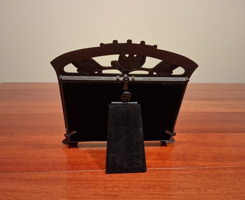 Picture Photo Frame Weston Gallery Reflection Pewter Metal Art Nouveau Vintage  - Picture 4 of 6