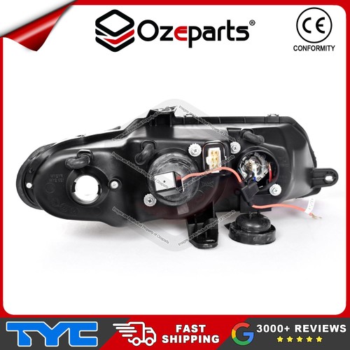 LH LHS Left Hand Head Light Black Projector Type For Holden Monaro VX VY 01~04 - Picture 4 of 5