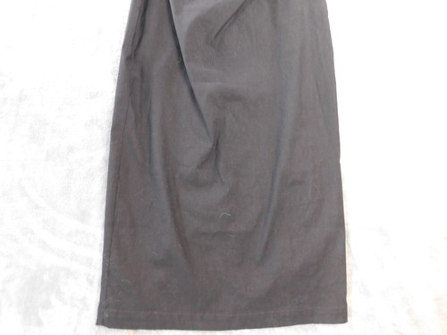 Maeve Dress Womens Small Black Sleeveless Maxi Ruch Linen Capsule Sheath Classic - Picture 5 of 16