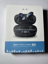 True Wireless Bluetooth Earbuds w/ LED Charge Case   New in Sealed Box