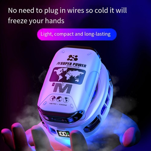 Refroidisseur Téléphone Magnétique AI avec Puce de Refroidissement TEC et Bat - Photo 5 sur 13