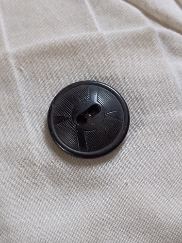 5 Vintage Colt #24 Amherst Black Plastic Buttons Free US Shipping. - Picture 7 of 12
