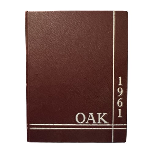 Vtg 1961 The Oak Yearbook State College Glassboro NJ Teachers Rowan University - Picture 1 of 9