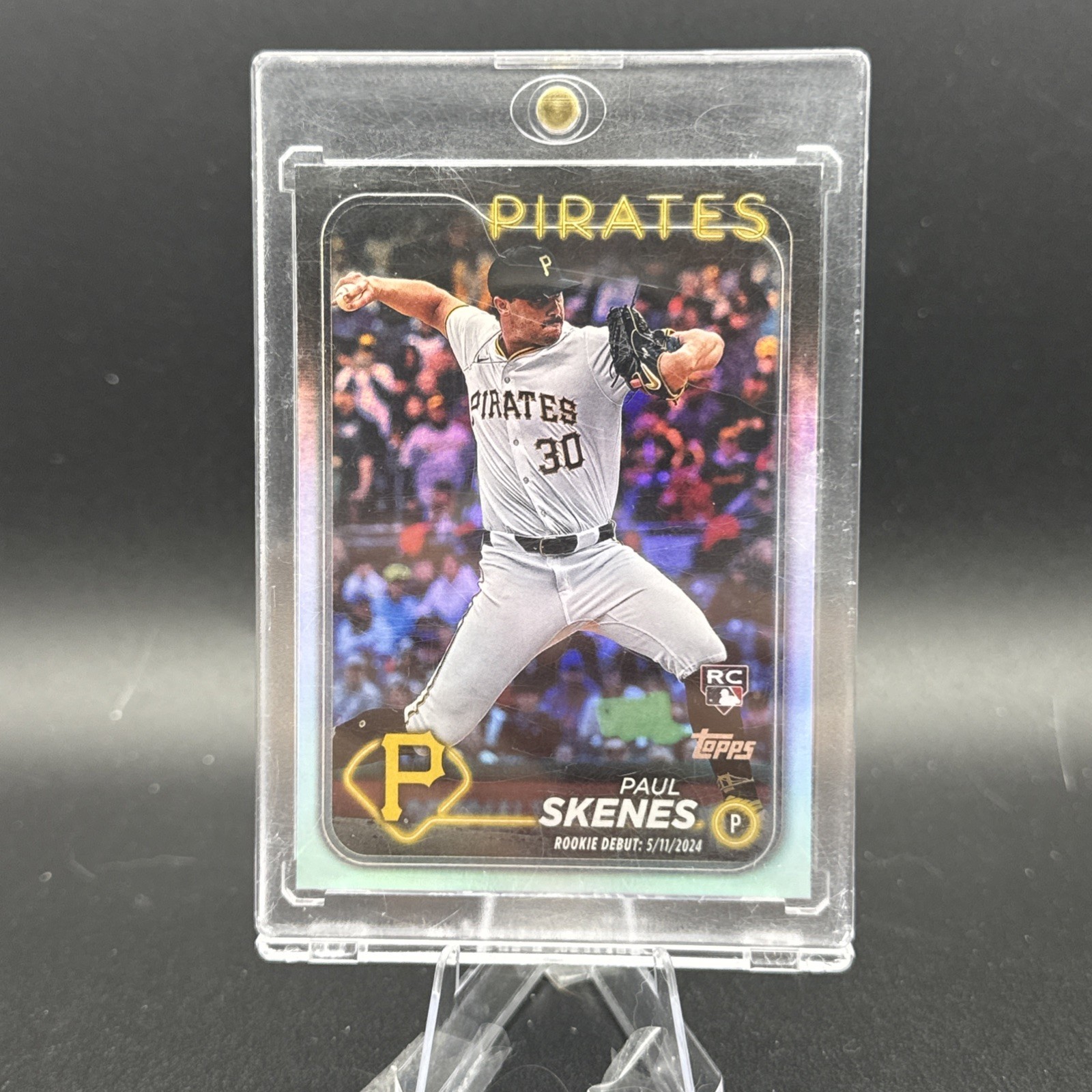 2024 Topps Update Rainbow Foil #US288 Paul Skenes RC Pirates 