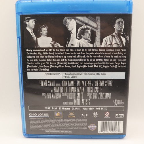 99 River Street Blu-ray 1953 Film Noir Crime Thriller - Imagen 2 de 3