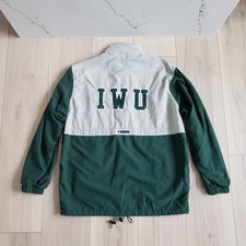 Boathouse Jacket Unisex S Green Vintage IWU Embroidered Made in USA