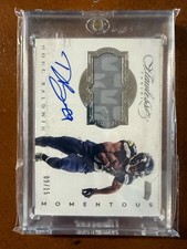Doug Baldwin 2016 Panini Flawless Patch auto (Game worn) - LOOK!