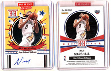 NAJI MARSHALL 2021 Panini Chronicles Hometown Heroes No. HH-NMA Signature