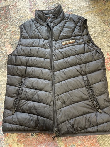 NAPAJIRI GEOGRAPHIC GESTEPPTE HERREN GROSSE WESTE DESIGNER ÄRMELLOSE JACKE STIL