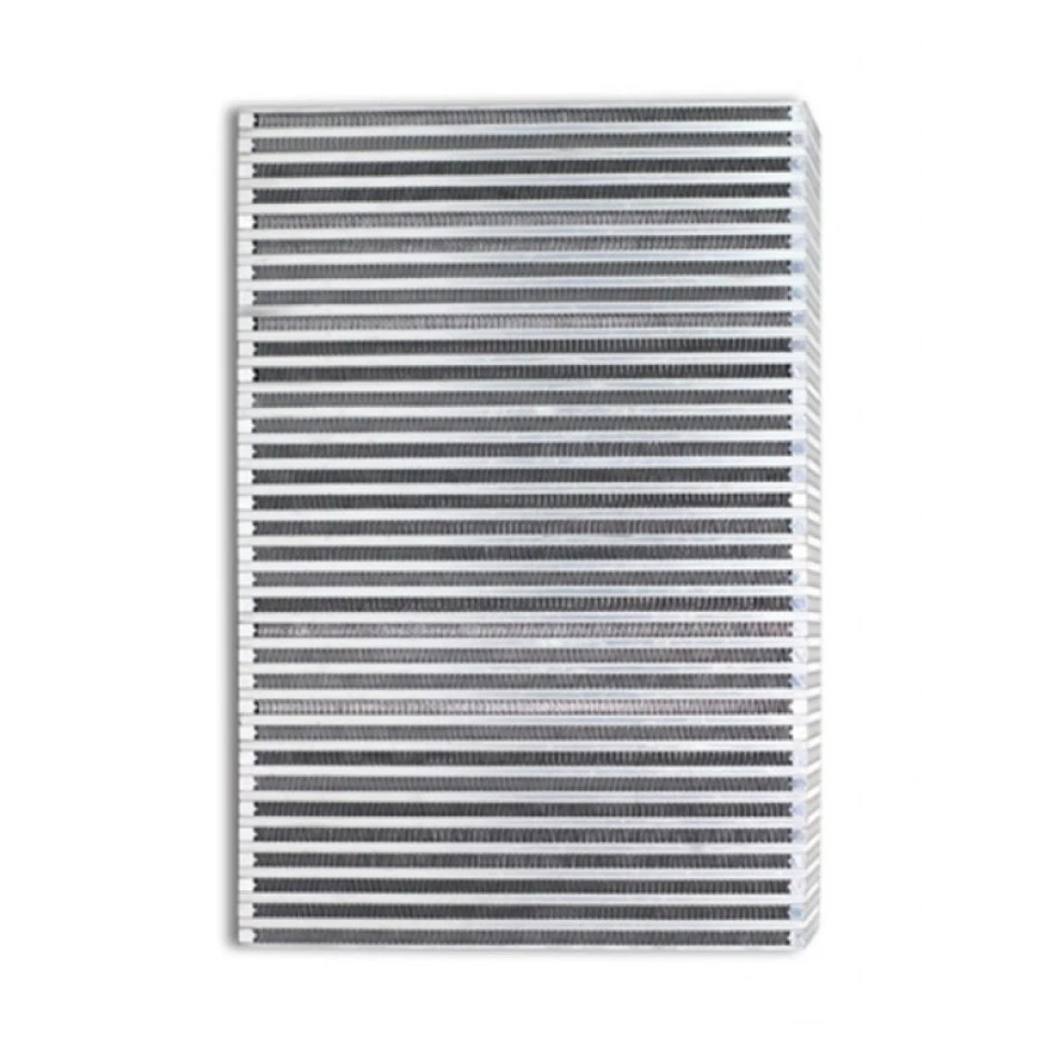 Núcleo de intercooler de flujo vertical vibrante de 12 pulgadas W x 8 pulgadas. H x 3,5 pulgadas. Grueso Foto 2 de 4