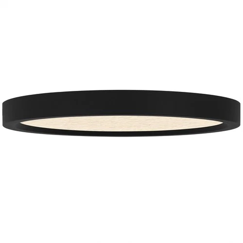Quoizel OSTC1711 Outskirts 11"W LED Flush Mount Ceiling Fixture - Black - Picture 5 of 8