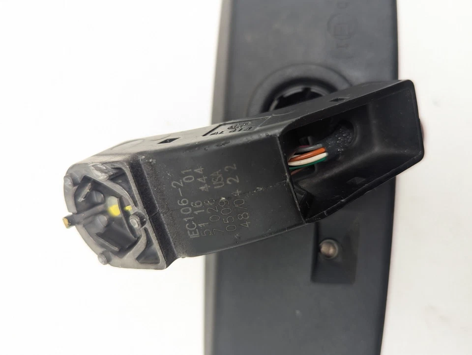 Espelho retrovisor interno BMW 745i 2002 2003 2004 2005 fabricante de equipamento original E11015313 - Imagem 4 de 4