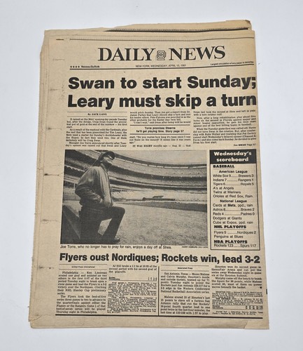Erstes Space Shuttle Columbia Start - April 1981 NY Daily News Zeitung - 3 Stück - Bild 13 von 17