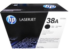 HP Q1338A (38A) Black Toner Cartridge LaserJet 4200 Genuine OEM Original