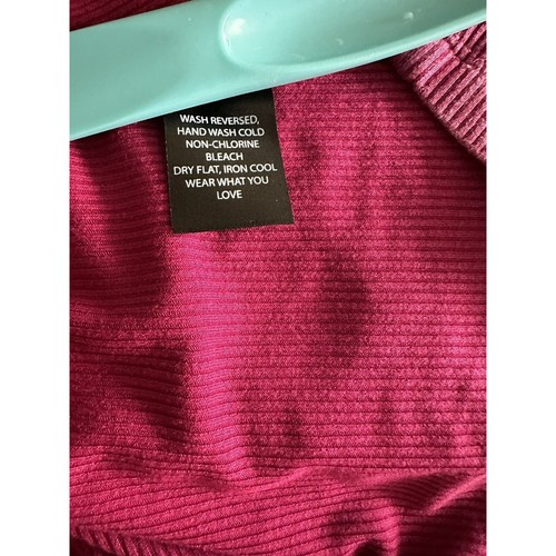 Nueva camiseta sin mangas tórrida súper suave tejida cuello cerradura rosa acanalada elástica swing 0 - Imagen 6 de 7