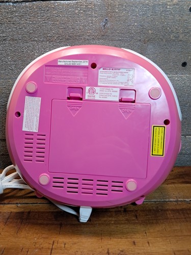 Reproductor de CD Hello Kitty Boombox AM FM Radio KT2025. Probado *Decolorido* - Imagen 6 de 10