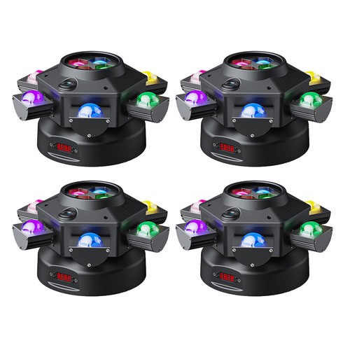 Stage Light RGBW 10 LED Moving Head Light Strobe Roating Effect Lighting Party - Picture 17 of 19