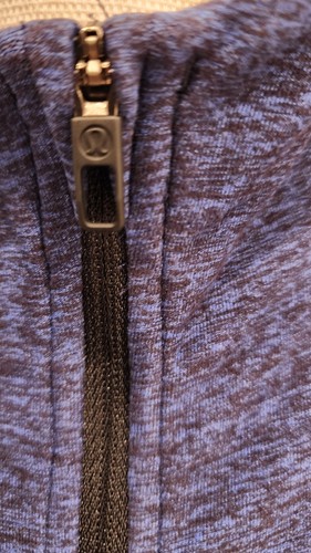 Lululemon Full Zip Hooded Jacket Size S Blue EUC - Picture 2 of 14