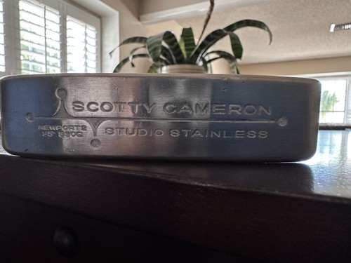 Scotty Cameron Newport 2 Studio Stainless 35” with Head over - Picture 3 of 12