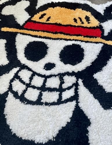 Rug - Anime bathmat - Handmade Tufted Rood Decor - Handmade & Premium One Piece - Picture 6 of 7
