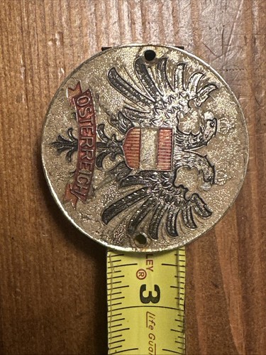 OSTERREICH ÖSTERREICH EMAILLE AUTO ABZEICHEN EMBLEM ABZEICHEN - Bild 7 von 8