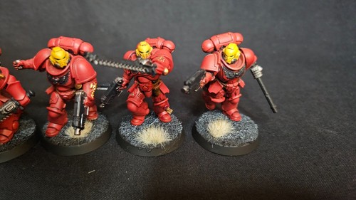Blood Angels | Assault Intercessors 5+1 | Painted & Ready for Battle - Picture 6 of 6