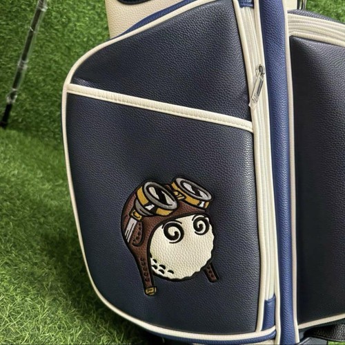 Malbon Golf Caddy Bag Stand Type New with Hood Cover - Picture 5 of 6