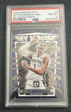 2023-24 Panini Donruss Optic - My House Victor Wembanyama #6 Purple Prizm (RC)