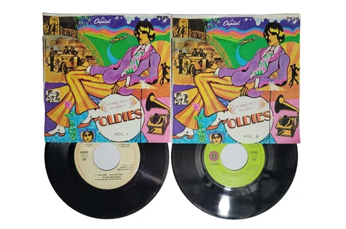 The Beatles Oldies Records 45 rpm EP 7" Mexico Press NM paper sleeve rare