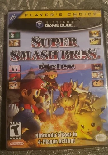 Super Smash Bros Melee Nintendo GameCube CIB w/manual