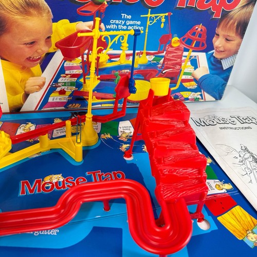 Mouse Trap Vintage Family Board Game 1996 MB Games 100% Complete Long Box - Picture 6 of 24