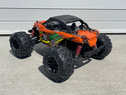 1:16 2.4Ghz RC Car High Speed Brushed Motor 4WD Monster Race Truck Off-Road R/C - Picture 3 of 5