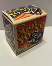 2 Ct Red and Blue Schylling Retro Metal Yo-Yo Toy 3 