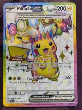 Pokemon TCG Pikachu ex 219/191 Surging Sparks Holo - Near Mint - Full Art