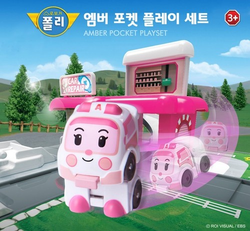 Robocar Poli 'Amber' Pocket Play Set, Car Toy, Pocket Size Toy - Picture 2 of 5