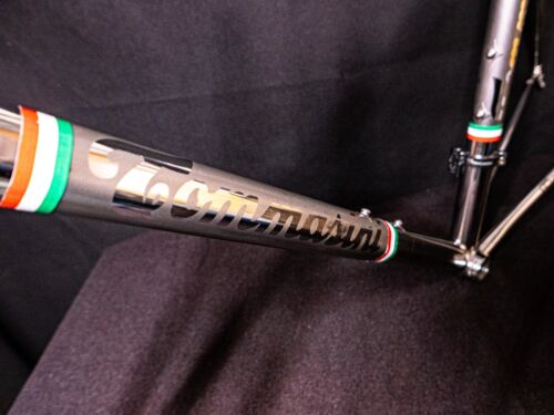TOMMASINI X FIRE Inox Columbus XCR Frameset 52.5 X 53 - Foto 12 di 17