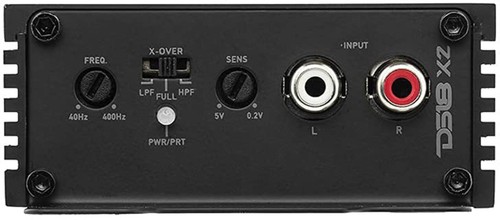 DS18 X2 CAR/MOTORCYCLE/UTV AUDIO 2-CHANNEL/2CH AMPLIFIER AMP ULTRA COMPACT - Picture 3 of 4