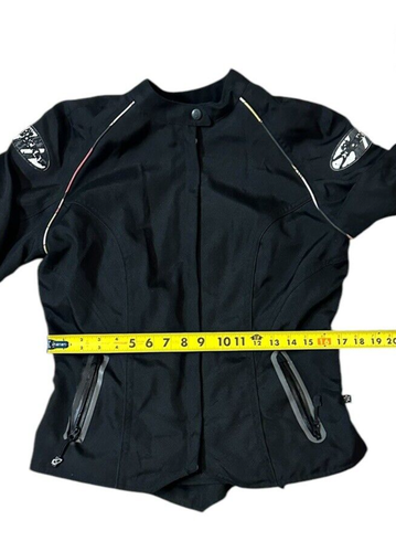 Joe rocket women’s M jacket small vents fitted waist motorcycle - Picture 9 of 24