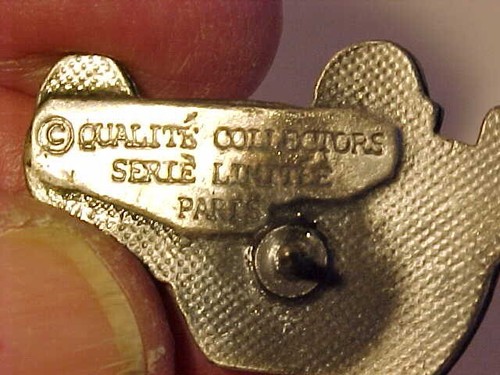 Citroen 1959 2CV Collectors Series Paris coche metal pin hojalata - Imagen 2 de 2