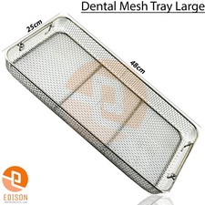 Sterilization Mesh Wire Tray Basket Surgical Holding Instruments Storage Rack CE