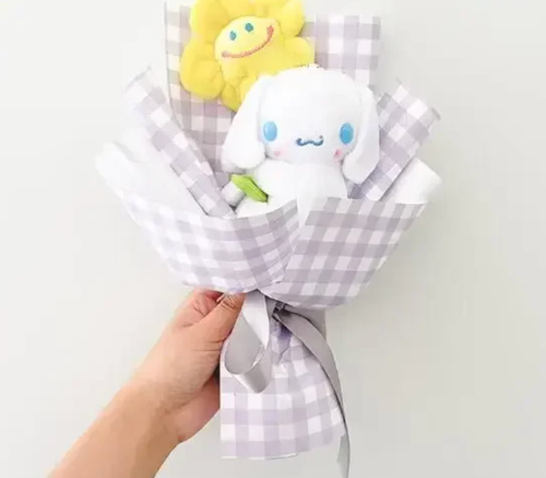 SANRIO HELLO KITTY CINNAMOROLL PLUSH BOUQUET BIRTHDAY GIFT MOTHER DAY BRIDESMAID