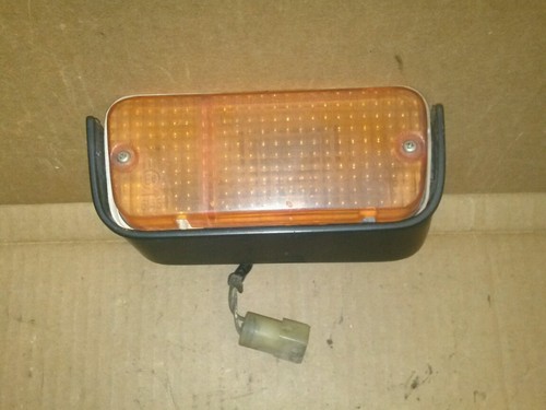 1979 1980 Toyota Corona Left Drivers Turn Signal Light in bumper Assembly OEM