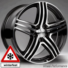 18 Zoll W12 Alufelgen 8x18 5x112 ET35 - schwarz poliert für Mercedes